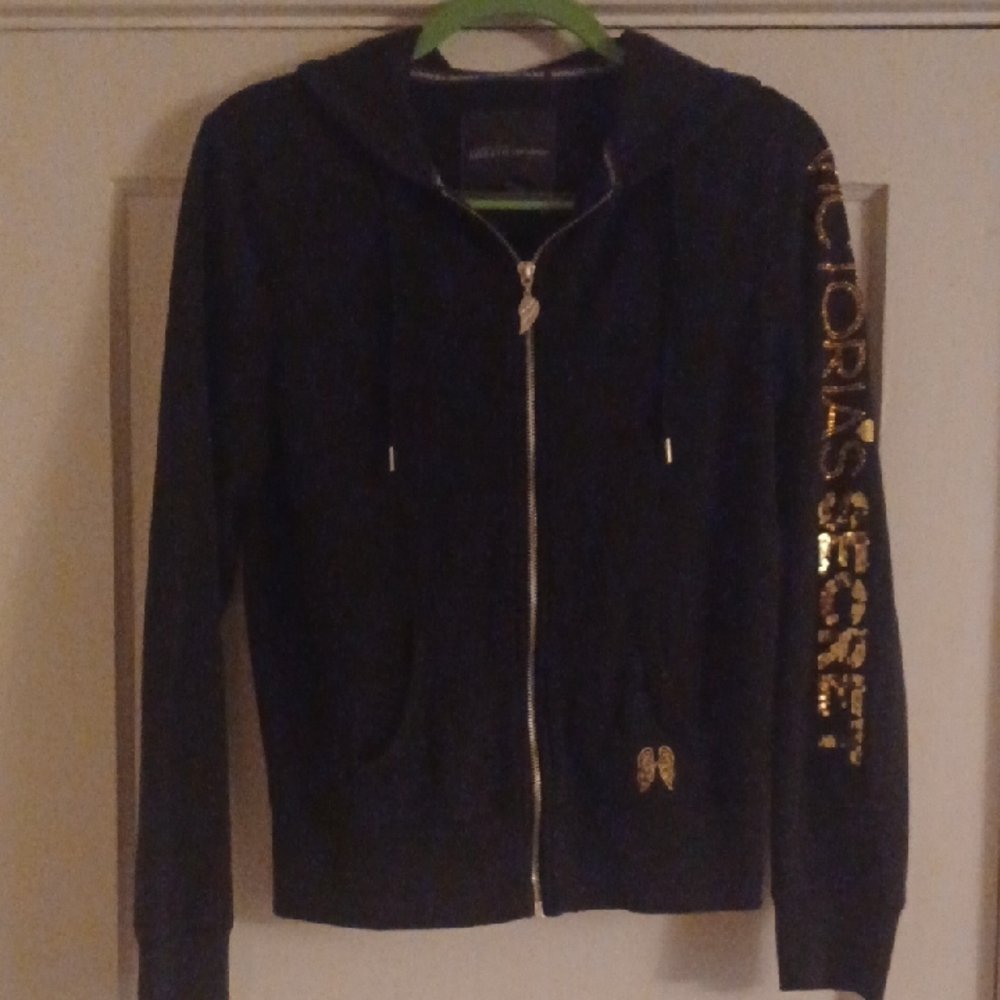 VS Sweatshirt With Front Zip